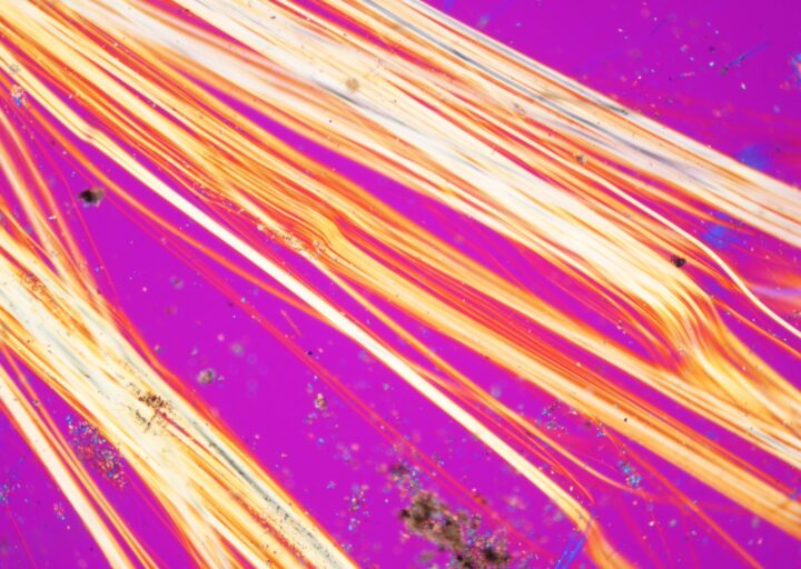 顕微鏡で見たアスベスト3