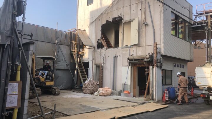 鉄骨ALC造解体工事