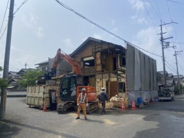 空き家の解体
