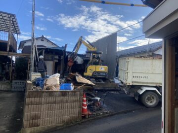 住宅の解体